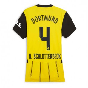 Borussia Dortmund Nico Schlotterbeck #4 Hemmatröja Dam 2024-25 Kortärmad